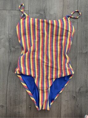 Onia striped one-piece